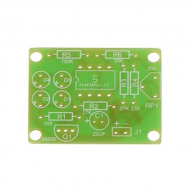5pcs LM358 Breathing Light Parts Electronic DIY Blue LED Flash Lamp Electronic Production Kit