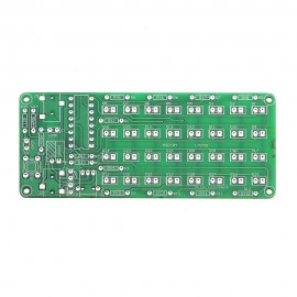 EQKIT Audio Spectrum 8×4 DIY Kit Level Indicator Voice Spectrum Lights Red+Blue Colorful Display