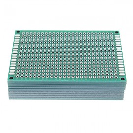 Geekcreit 30pcs 50x70mm FR-4 2.54mm Double Side Prototype PCB Printed Circuit Board